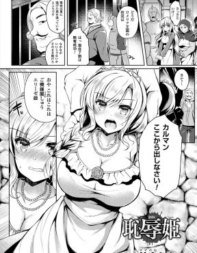 【エロ漫画】敵国の卑劣な王に捕らえられてしまった巨乳美少女姫が最後まで反抗して従わない気持ちを示すが、大勢の国民たちの目の前で公開種付けレイプをされ完堕ちしてしまう！