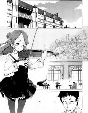 【エロ漫画】天才バイオリニストにバイオリンをならっている美少女お嬢様が、天才だけど変態なバイオリニストに処女を奪われ中出しレイプされる！